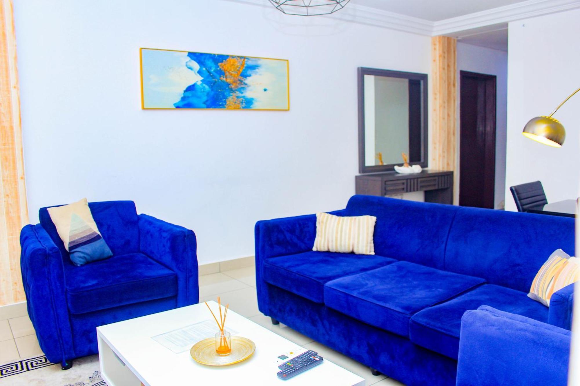 Appartement Cosy Goldy Bonapriso Douala Bagian luar foto