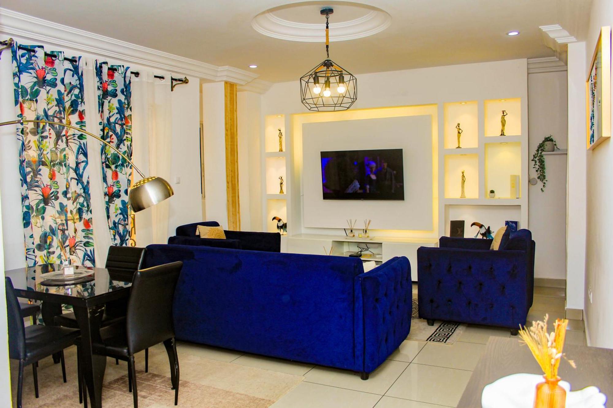 Appartement Cosy Goldy Bonapriso Douala Bagian luar foto