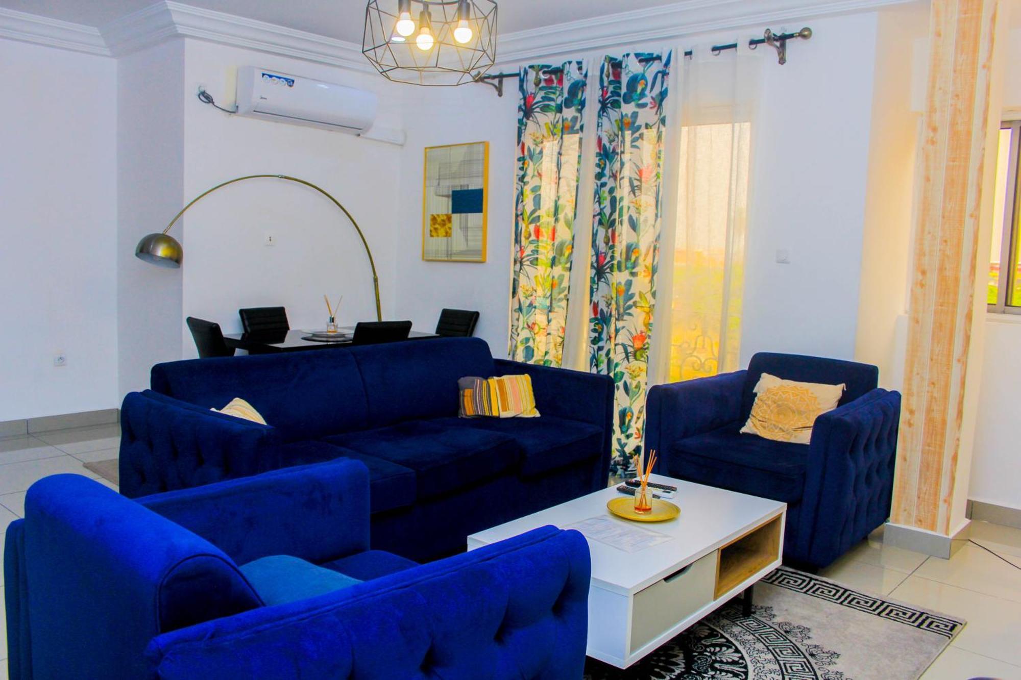 Appartement Cosy Goldy Bonapriso Douala Bagian luar foto