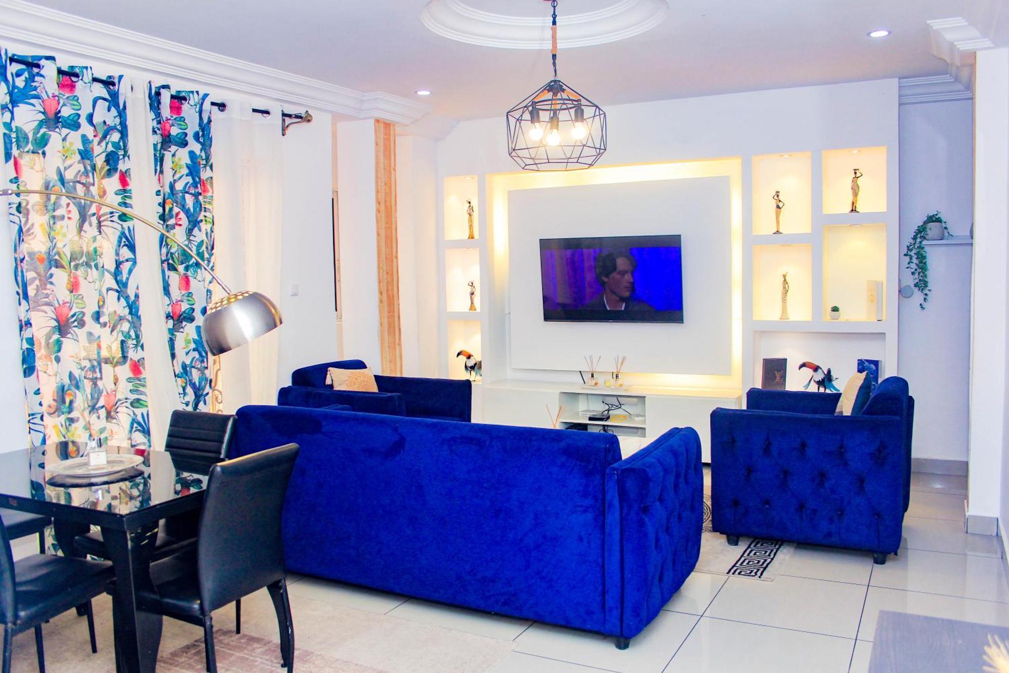 Appartement Cosy Goldy Bonapriso Douala Bagian luar foto